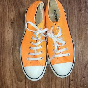 Converse low cut all star's